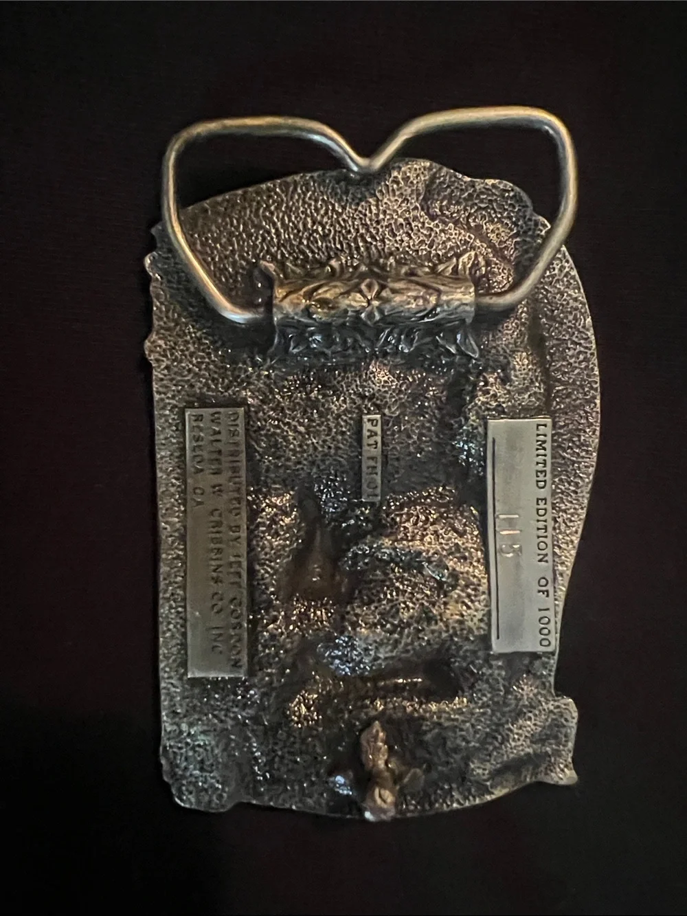 Vintage Western Buckle - Silver-Tone Ft. Huachuca Arizona. Limited 115/1000